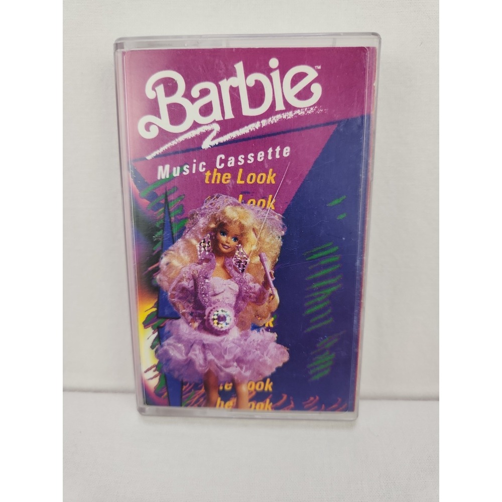 1990 Barbie The Look Cassette Tape Rincon